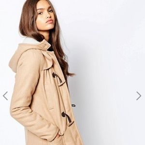 Barney's Originals Melton Wool Duffel Coat